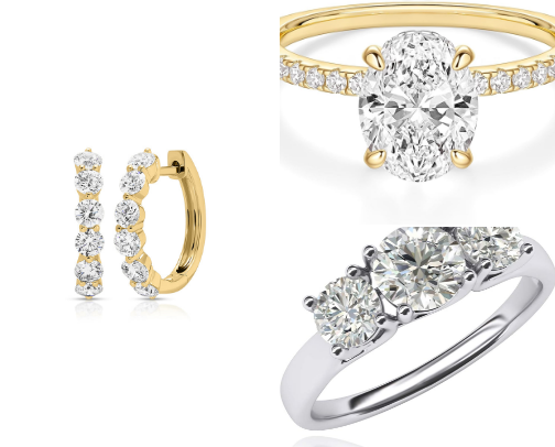 The Elite Luxury Vault: Fine Gold & Certified Diamond Jewelry cover photo collage