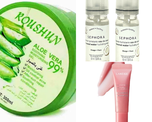 Self Care & After Sun cover photo collage