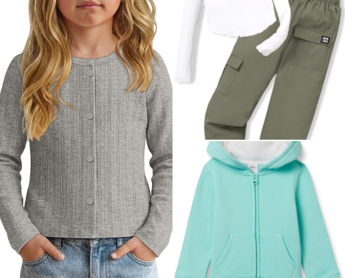 Children's And Baby Clothes cover photo collage
