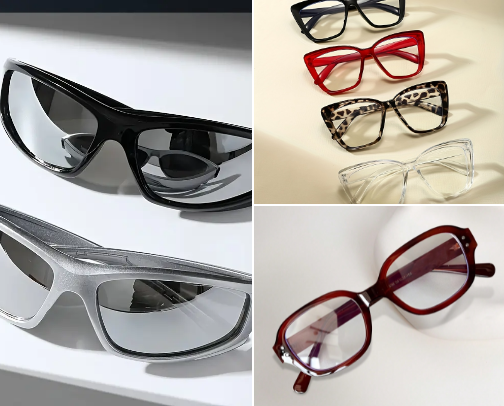 Chic & Trendy Glasses for Everyday Wear cover photo collage