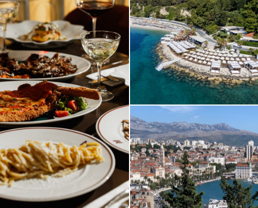 Food, drinks, best spots… and other in Split, Croatia 🌊 cover photo collage