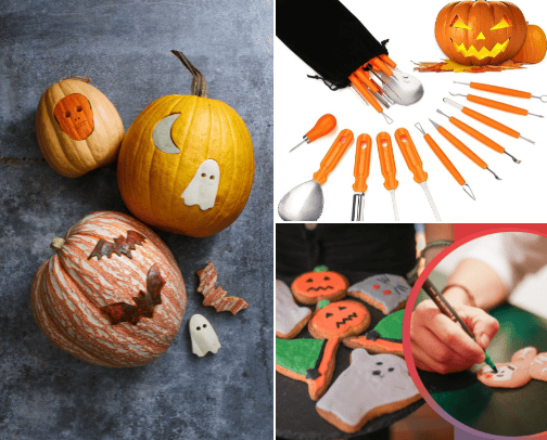 Halloween Crafts, Decorations and Ideas cover photo collage