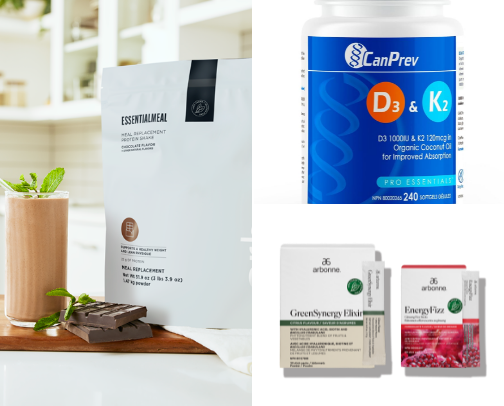 Care Supplements: Daily Support for Healing, Energy & Longevity cover photo collage