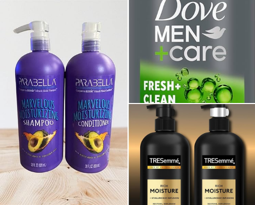 PRODUCTOS PARA EL CABELLO cover photo collage