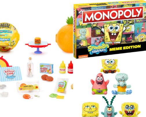 SpongeBob Obsessed cover photo collage