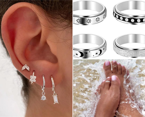 jewelry cover photo collage