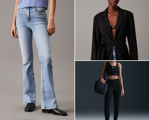 Clothes cover photo collage
