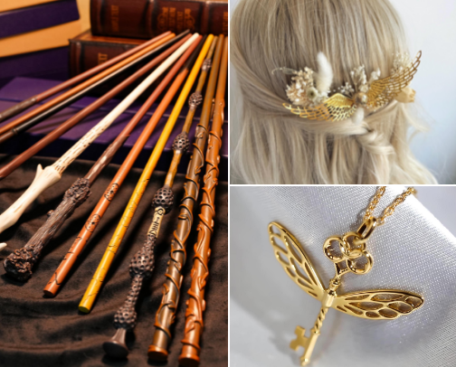 Harry Potter themed gifts n picks cover photo collage