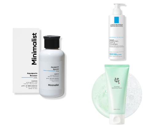 Gentle Cleansers for Dry Skin 💧🫧 cover photo collage
