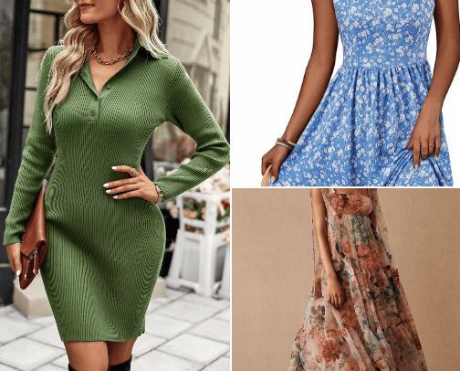 Wedding Dress Outfit cover photo collage
