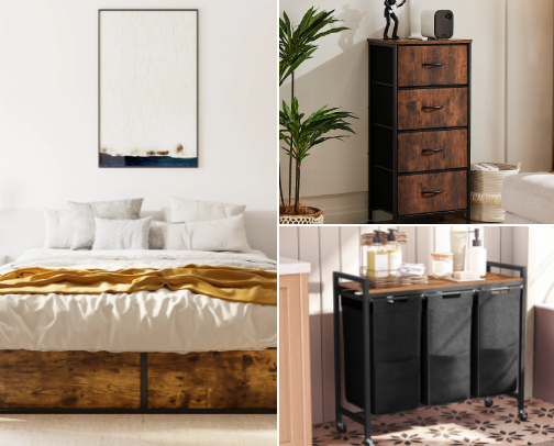 Bedroom Basics (with Storage) cover photo collage