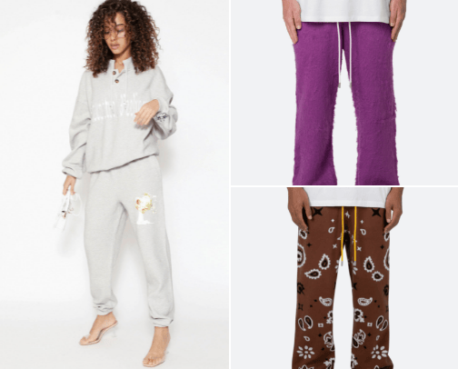 SWEATPANTS cover photo collage
