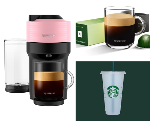 Coffee! ☕️🤎🎀 cover photo collage