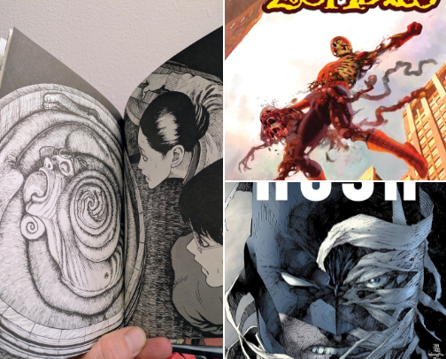 Favorite Graphic Novels cover photo collage
