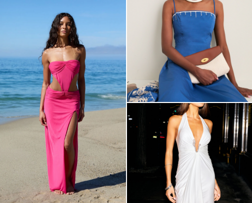 Perfect Vacation Dresses cover photo collage