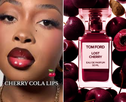 Cherry Cola Lip Trend cover photo collage