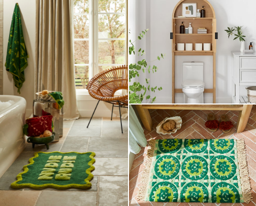 Bathroom cover photo collage