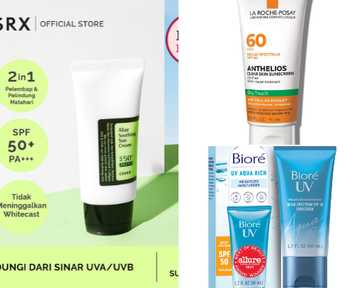 Hydrating Sunscreen Must-Haves for Dry & Sensitive Skin cover photo collage