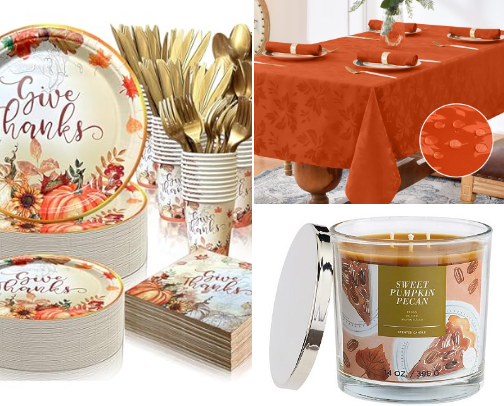 Thanksgiving Blessings & Favors cover photo collage