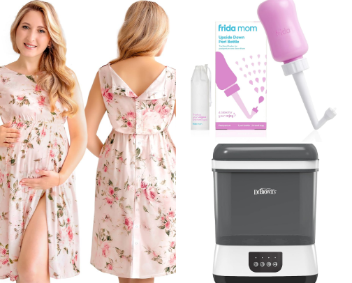 The Products I’d Buy Again as a New Mama cover photo collage