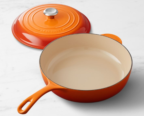 Le Creuset Braiser cover photo collage