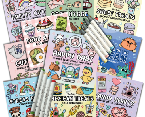 Coloring dreams galor cover photo collage