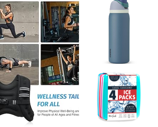 Fit & Fab: Your Ultimate Fitness Essentials cover photo collage