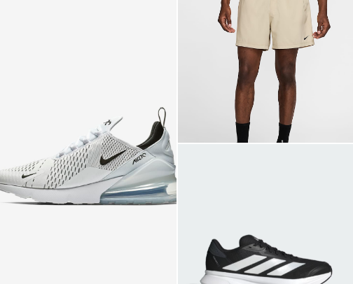 My favorite athletic looks cover photo collage