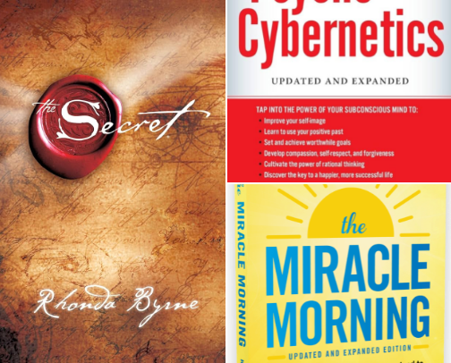 Personal Development & Self-Help Books cover photo collage