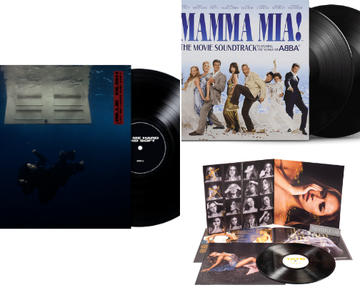 Vinyls 💿 cover photo collage