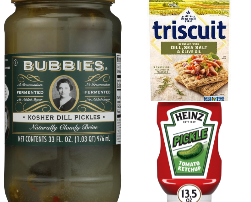 For the Dill Pickle Obsessed cover photo collage