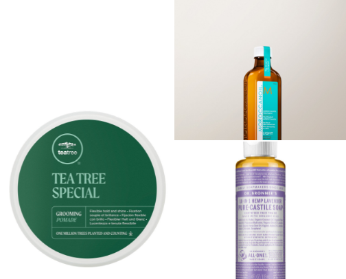 Hair + Self-Care Staples cover photo collage
