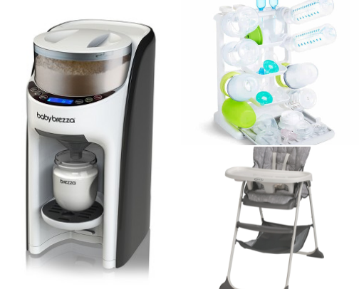 Baby items cover photo collage