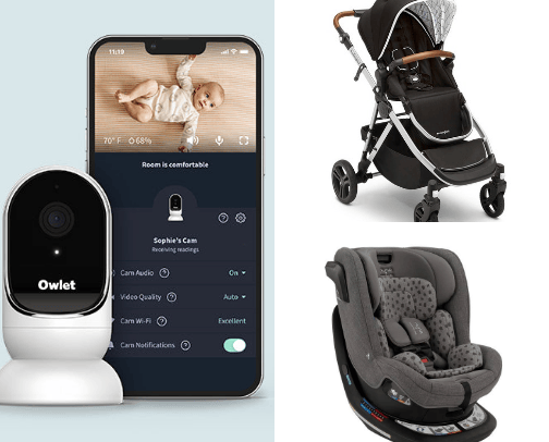 Baby registry favorites cover photo collage