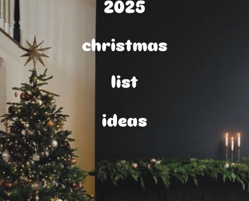 Christmas List 2025 cover photo collage