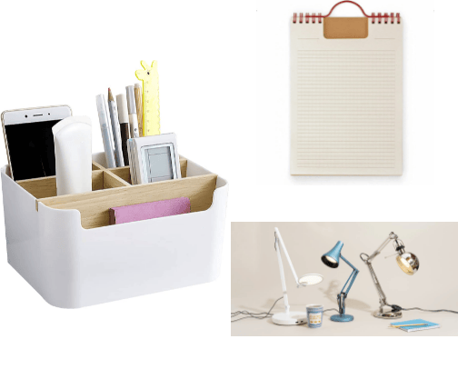 Office items cover photo collage