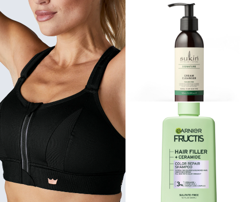 Fitness, Hair, Health and Beauty cover photo collage