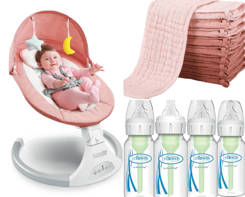 Baby must haves cover photo collage