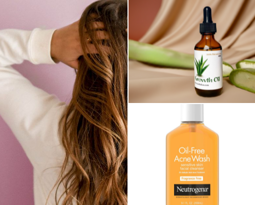 Beauty skin glow cover photo collage