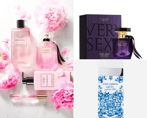 The best perfumes cover photo collage