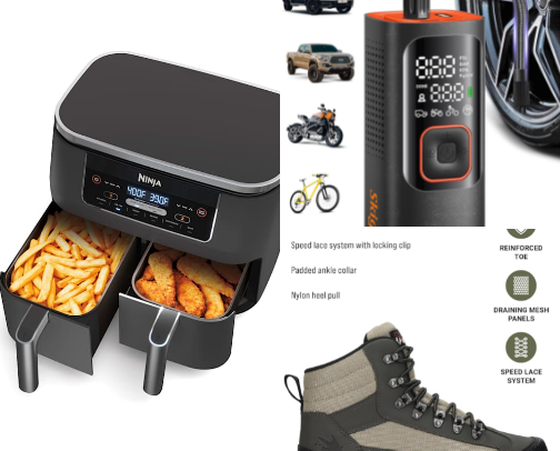 Gifts my husband has actually kept and used for fishing, working out, and daily life. cover photo collage