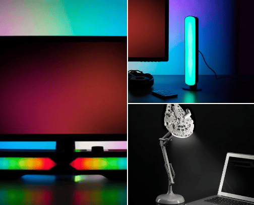 LED LAMPS cover photo collage