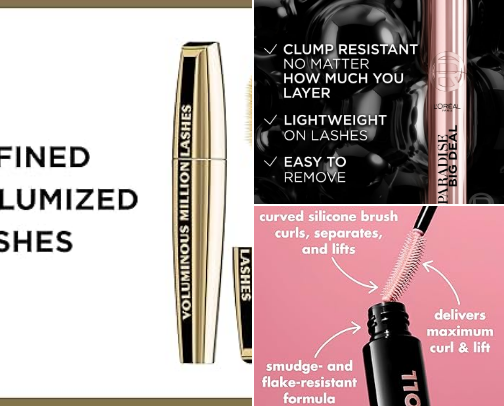 M A S C A R A | MUST | HAVES cover photo collage