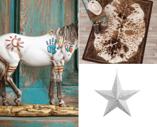 Rustic farmhouse decor cover photo collage