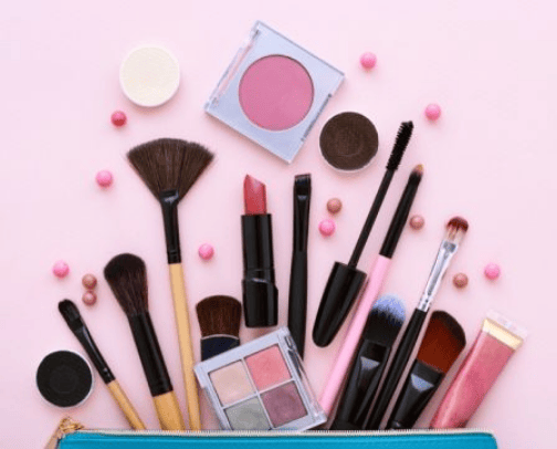 Makeup cover photo collage