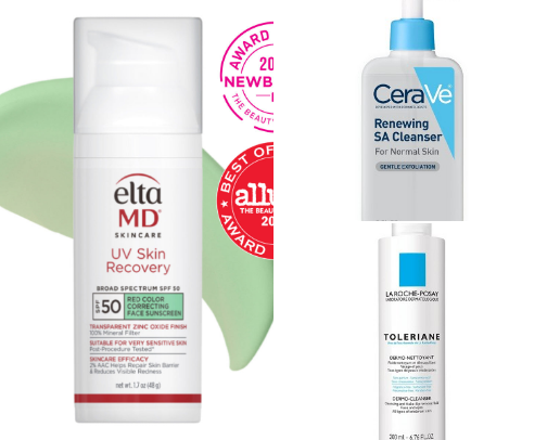 A redhead’s guide to skincare & makeup cover photo collage