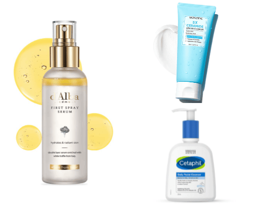 Copy of Skincare Routine🧚 cover photo collage