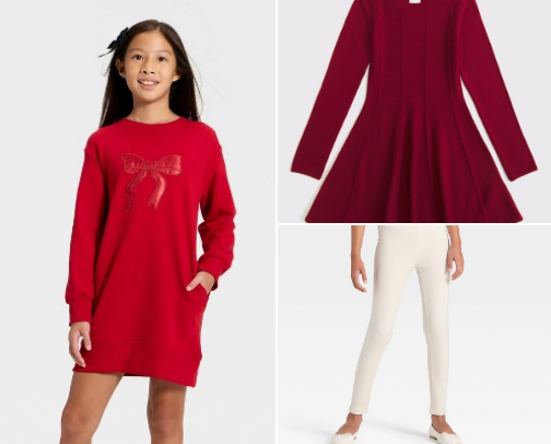 Holiday Magic: Kids Christmas Outfits cover photo collage