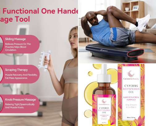 Massage & Self Care cover photo collage