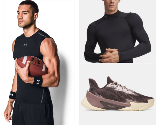 Under Armour (Best Selling Products) cover photo collage